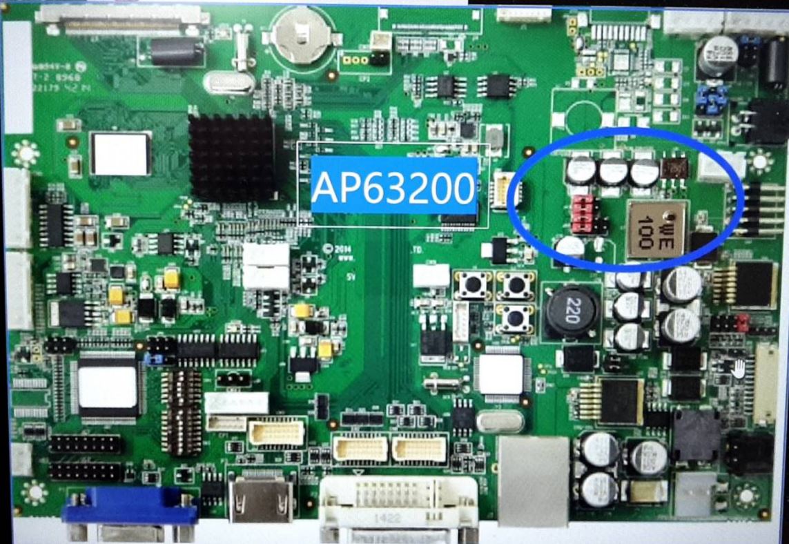 Power supply solution for medical display based on Diodes AP63200 Low EMI 24V DC conversion